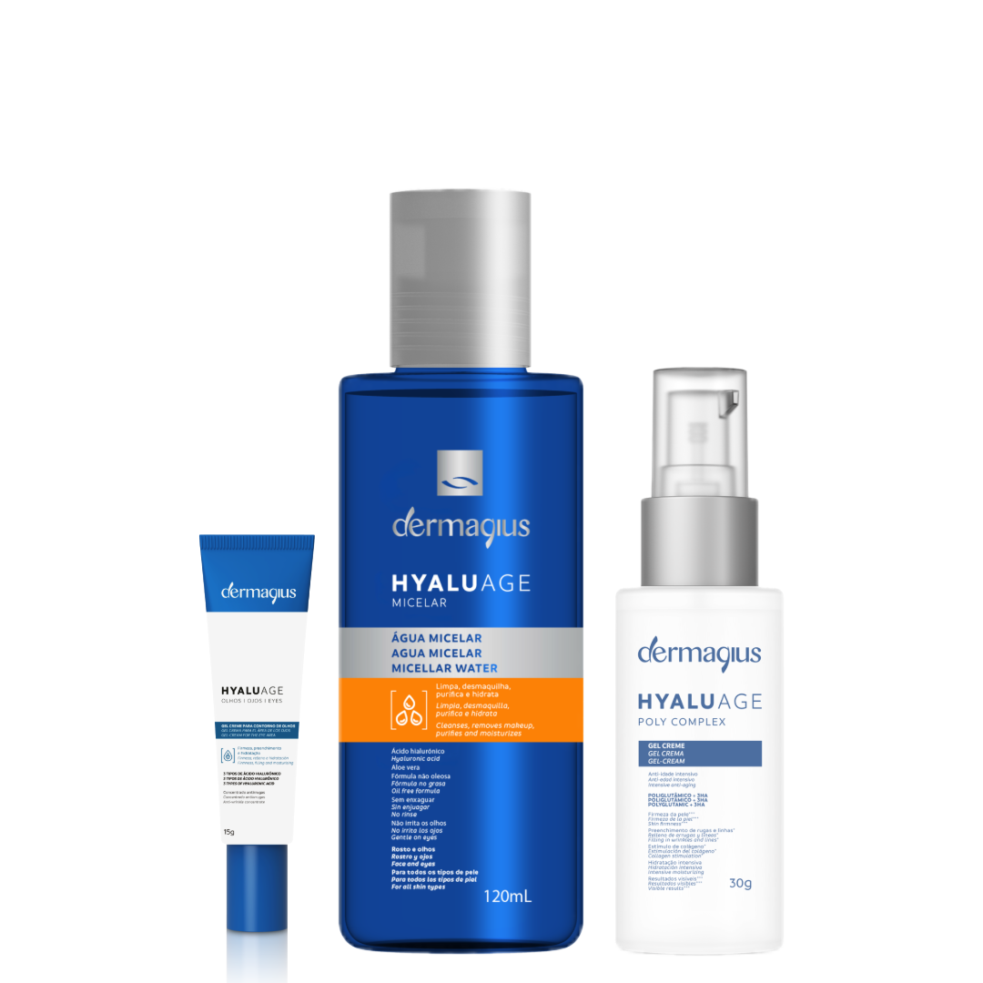 Dermagius Linha Hyaluage com Ácido Hialurónico