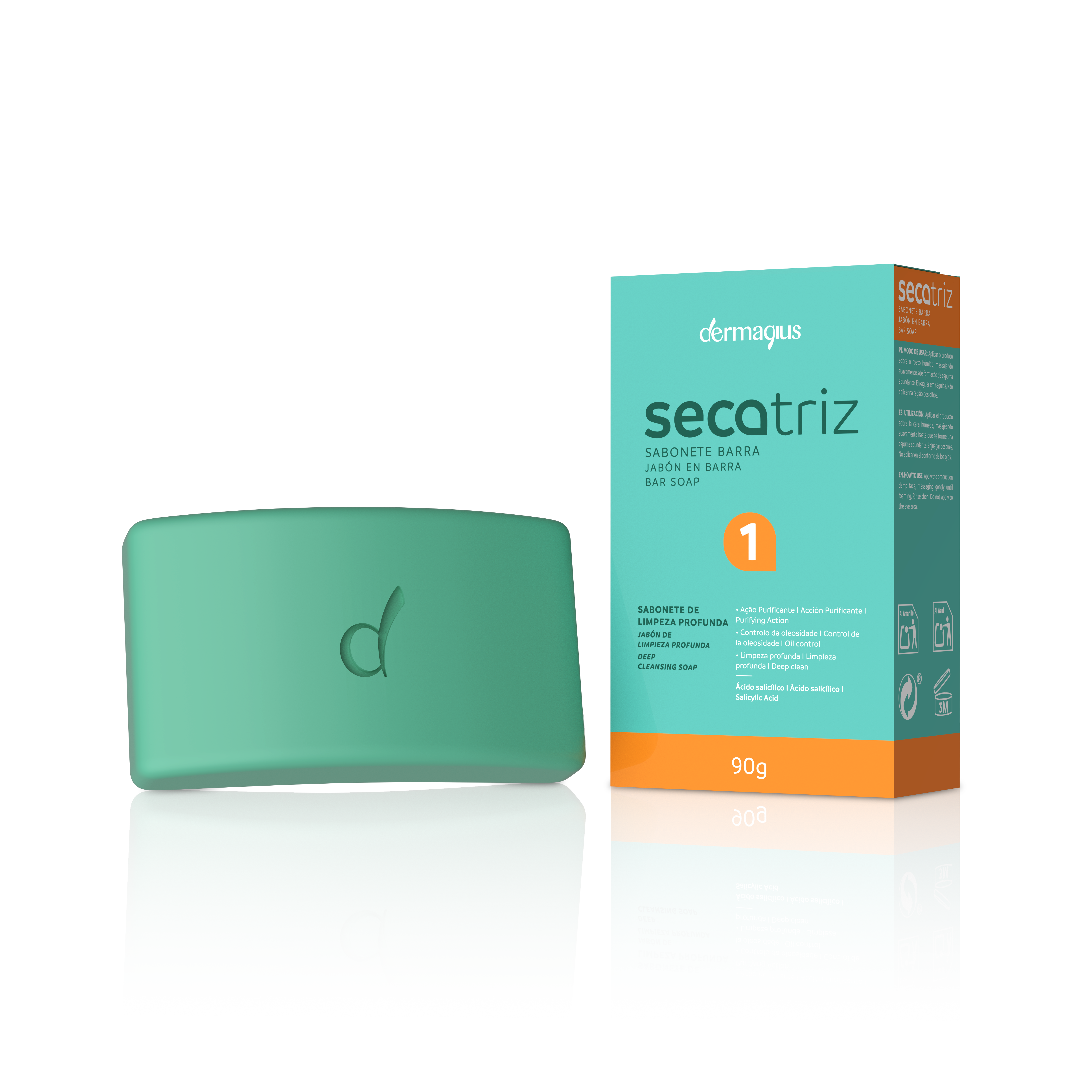 Secatriz Sabonete Barra 90g